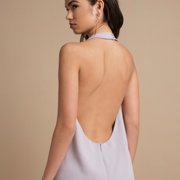 Tobi - Lavender Halter Shift Dress - Picture 2 of 7